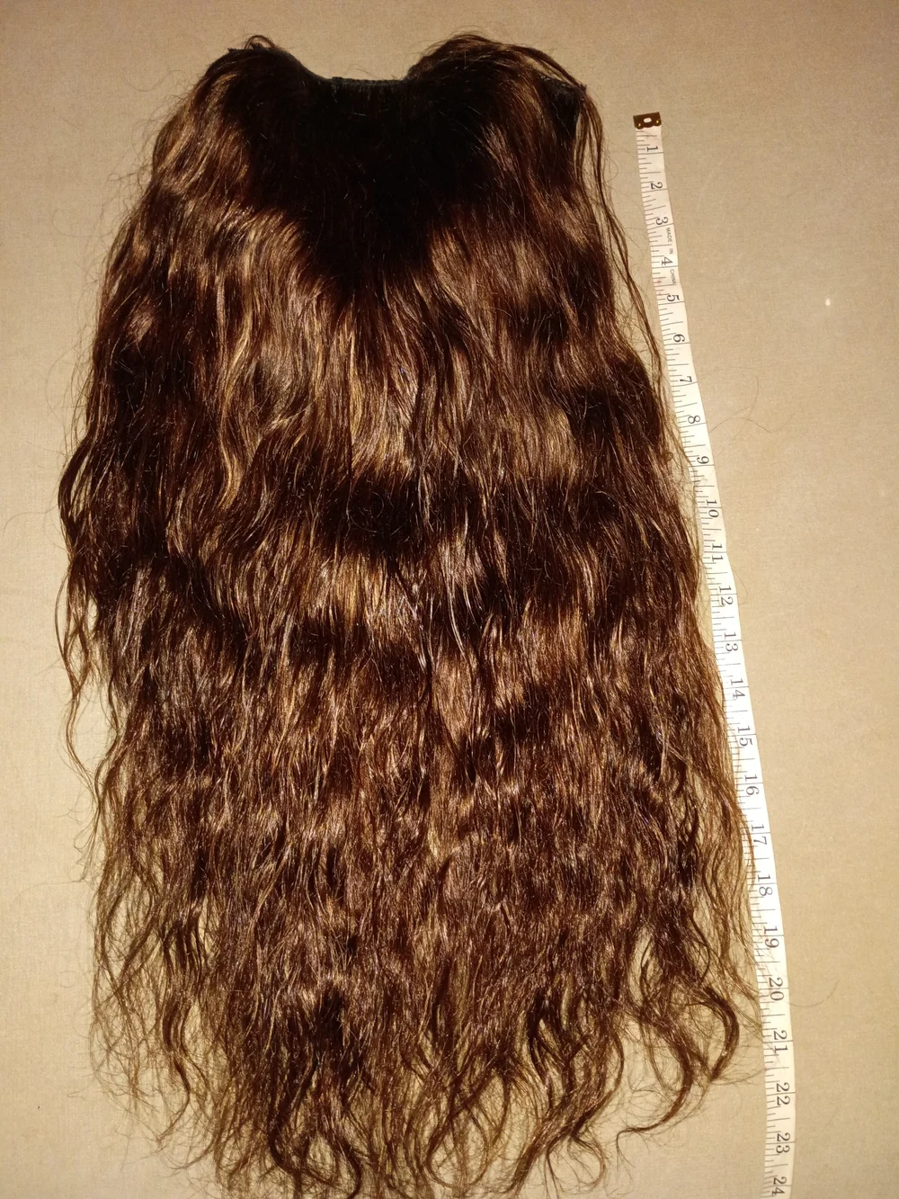 Natural Brown Wavy Clip-in Hair Extension - Women Hair